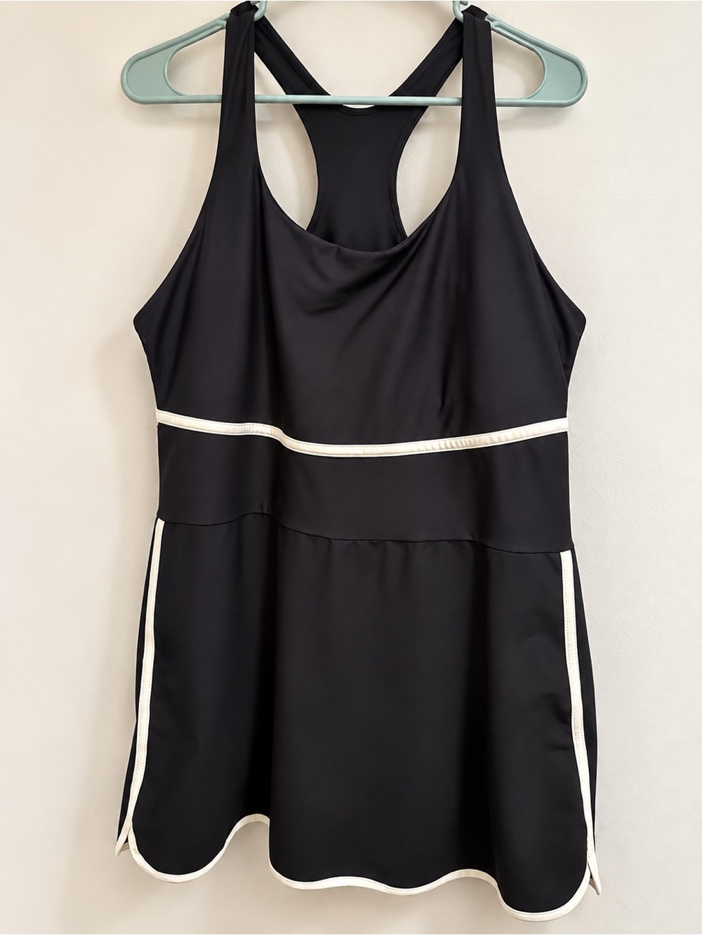 Old Navy Active PowerSoft Romper Built-In Bra & Shorts Black XL
